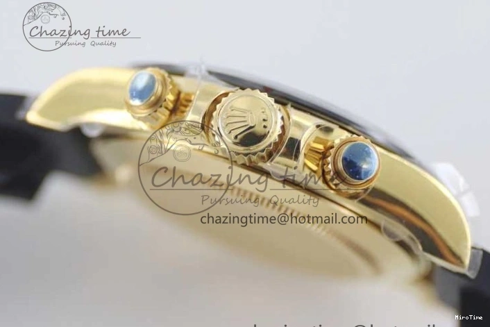 MiroTime 0423 Daytona 116518 TWF 1:1 Best Edition 904L Steel YG Dial on Oysterflex Strap A Youthful 2424